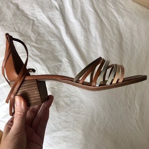 Madewell strappy leather sandals